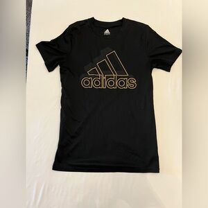 Adidas T-Shirt – Black & Gold